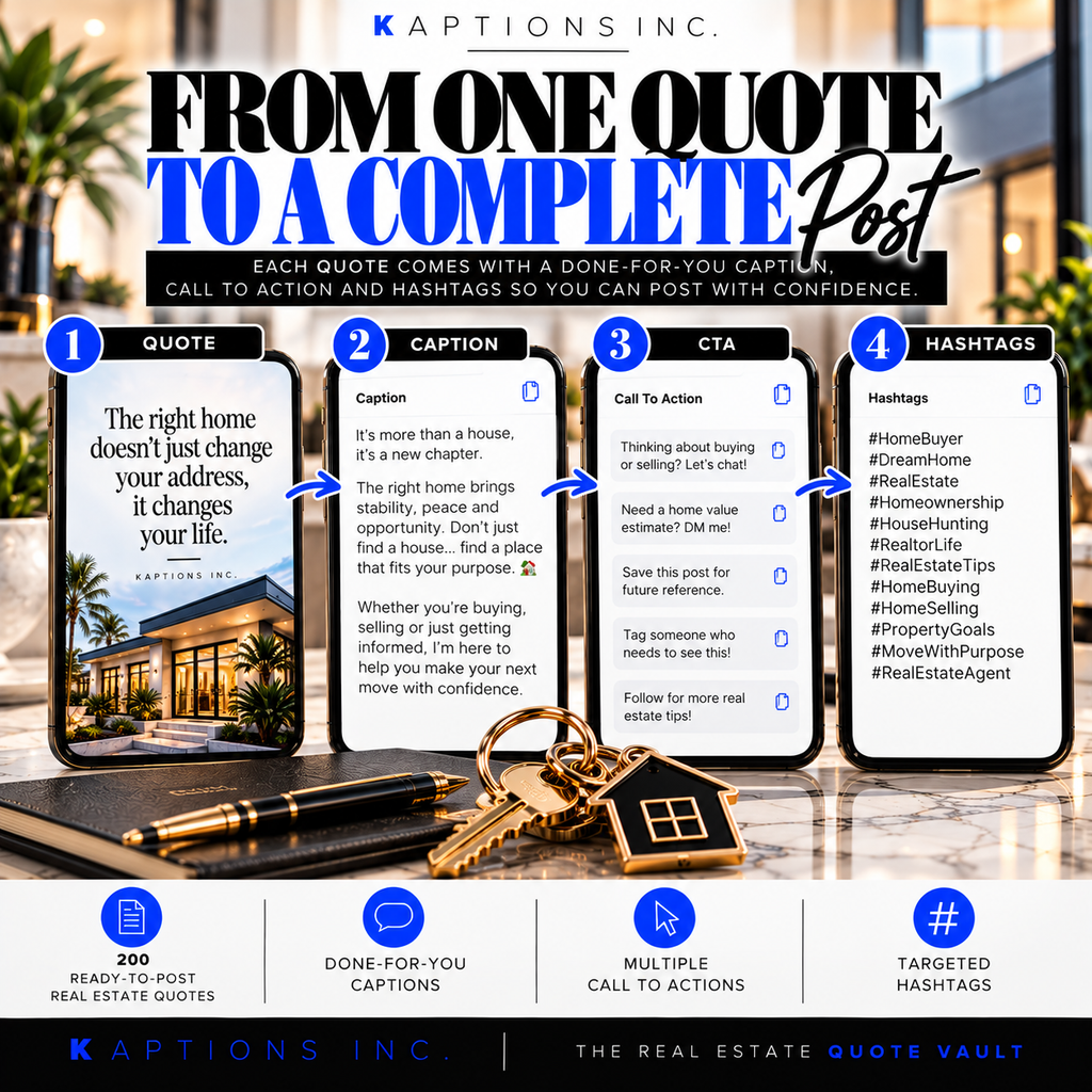 The Real Estate Quote Vault
