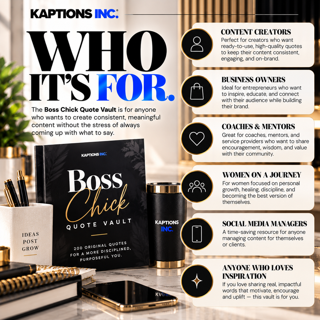The Boss Chick Quote Vault
