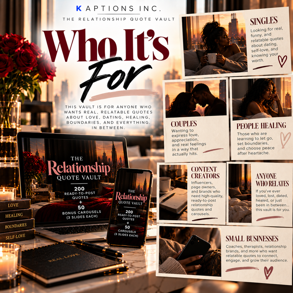 Who the Relationship Quote Vault is for